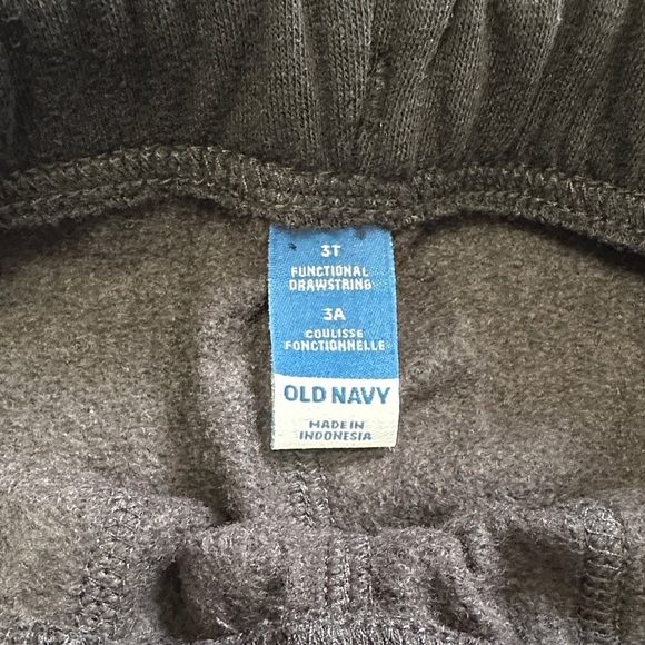❤️ 2/$70 - Old Navy 3T Boys Sweatpants - Gray, Olive, and Black - Picture 7 of 11